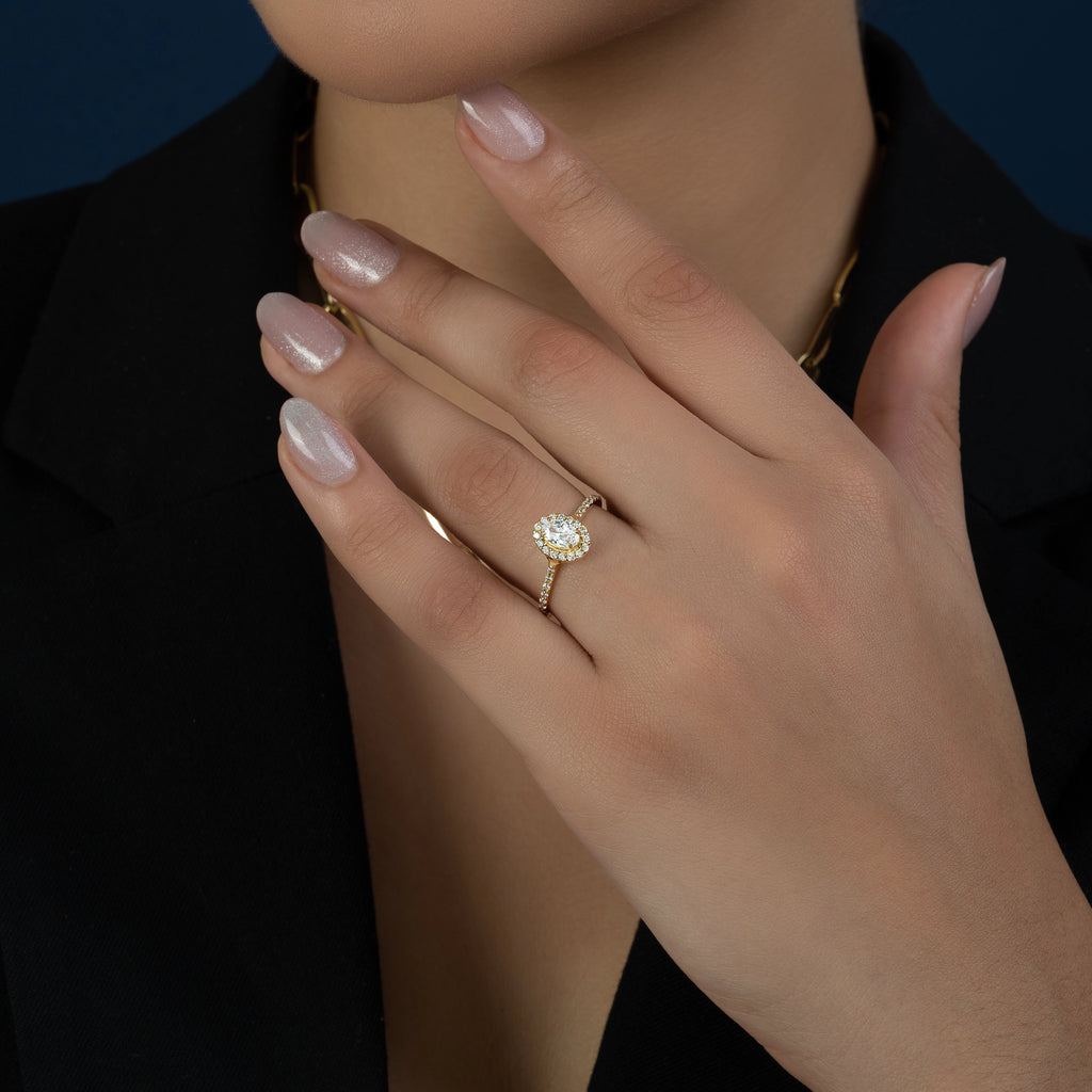 Anillo Compromiso Mila Talla 8 1/4