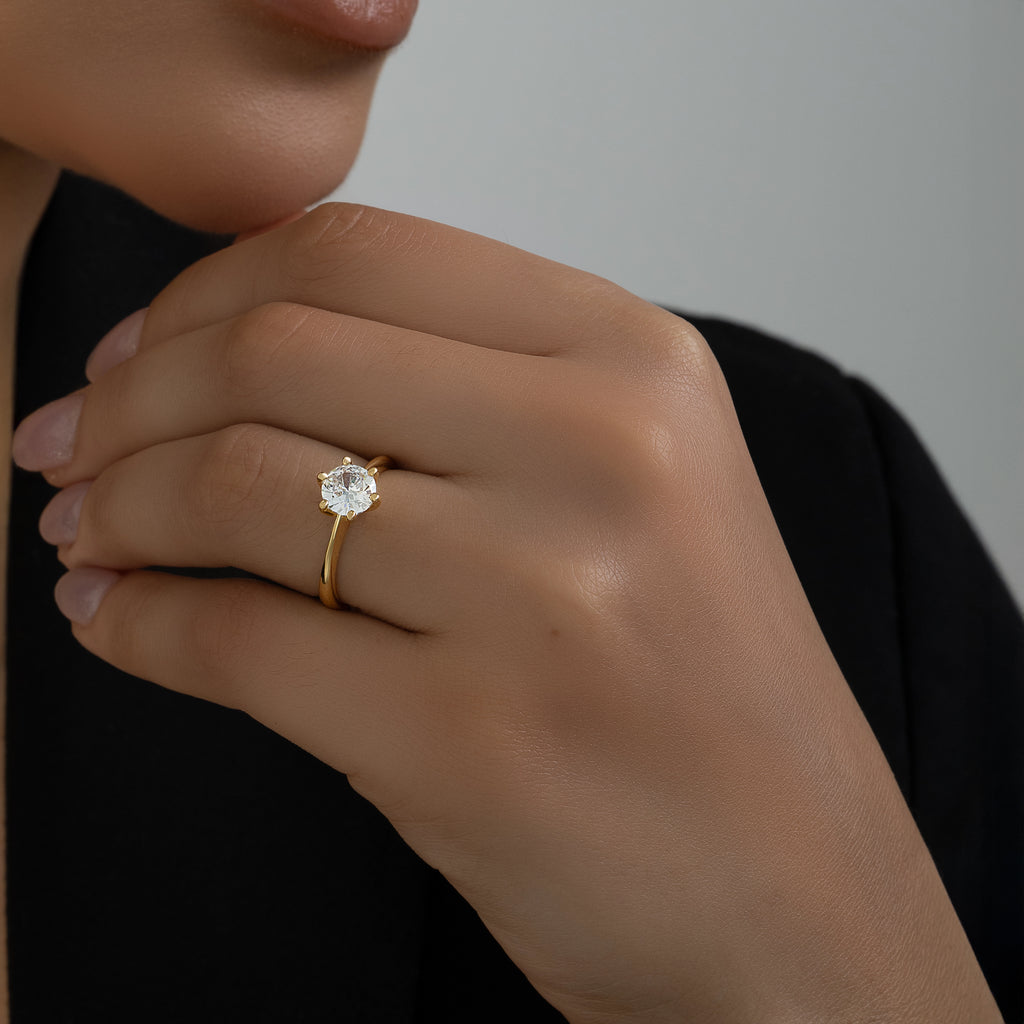 Anillo Compromiso Siena Talla 7 1/2