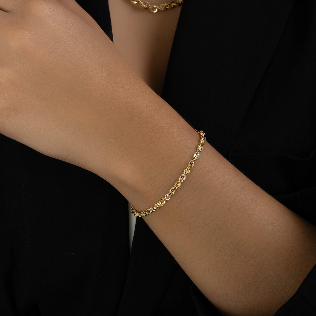 Pulsera Tejido Lazo 19cm