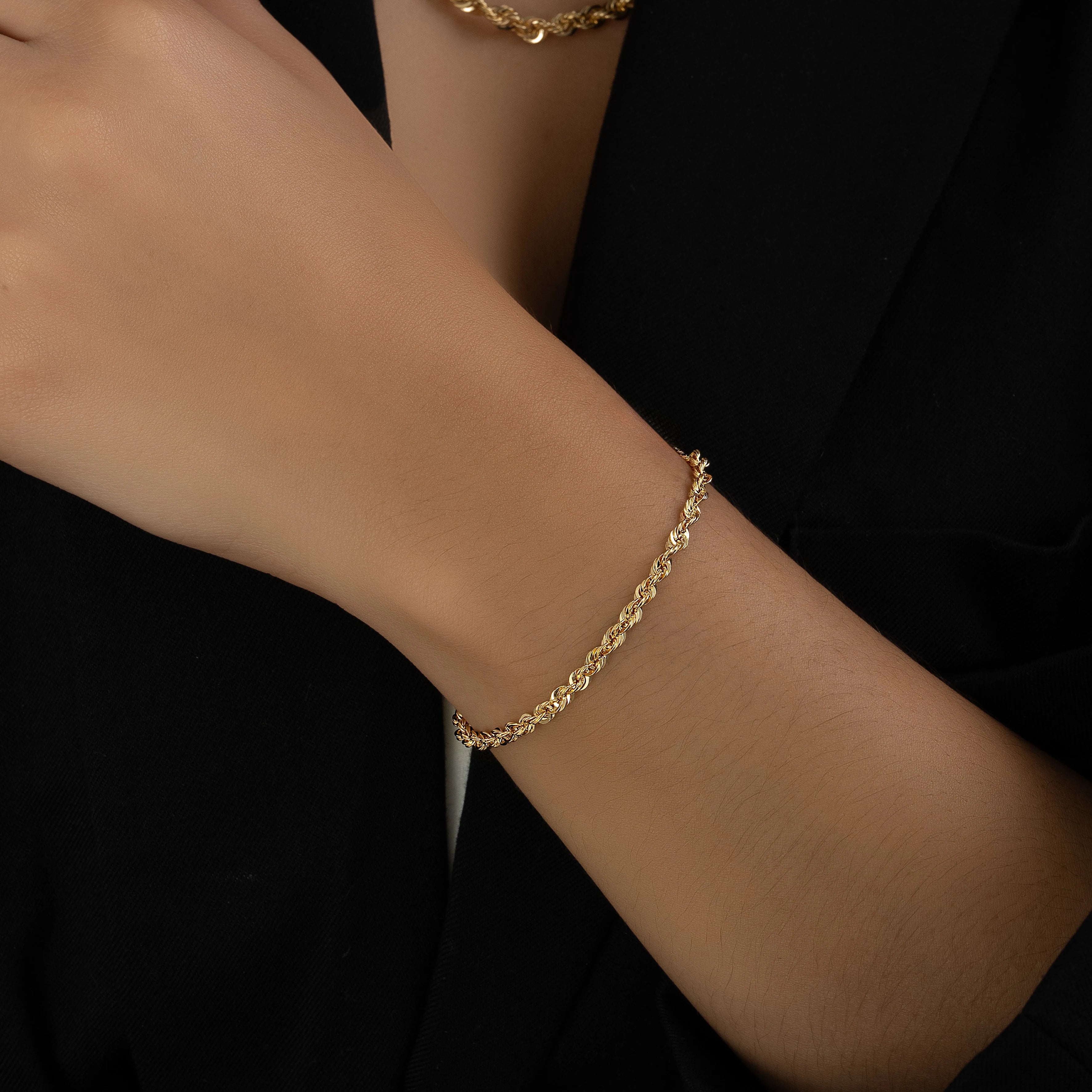 Pulsera Tejido Lazo 19cm