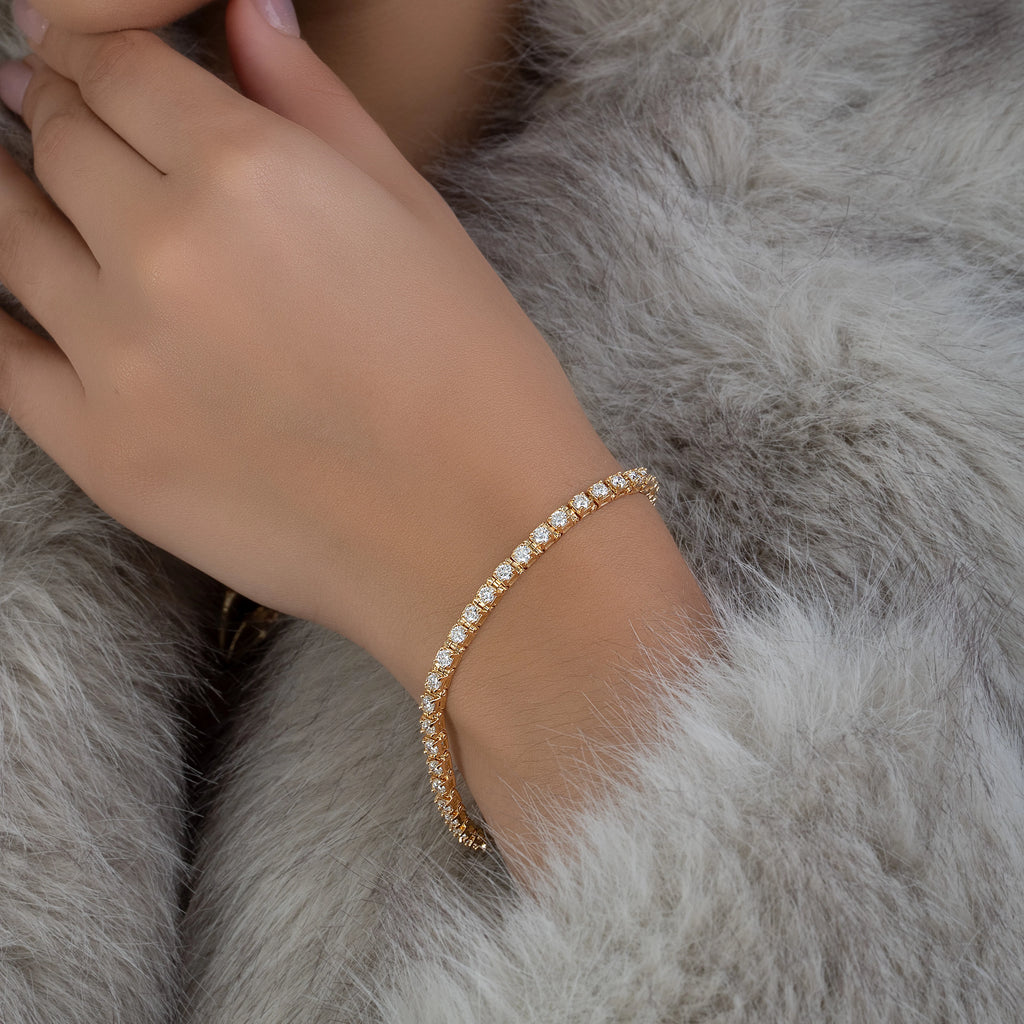 Pulsera Tennis Diamantes 5.39ct