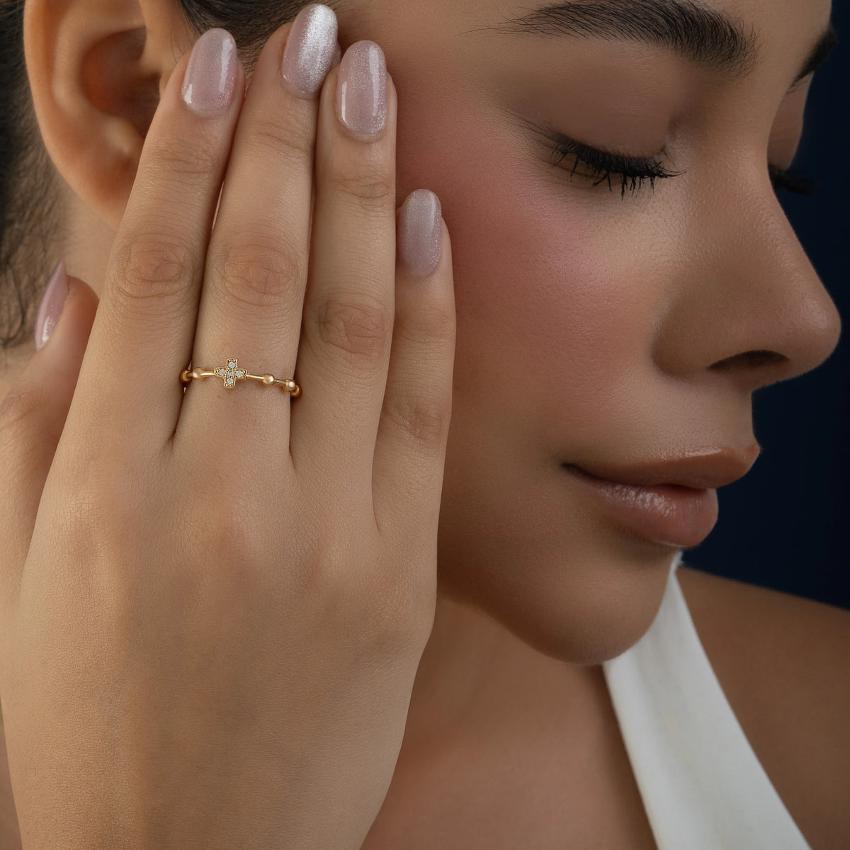 Anillo Denario Talla 7 1/2