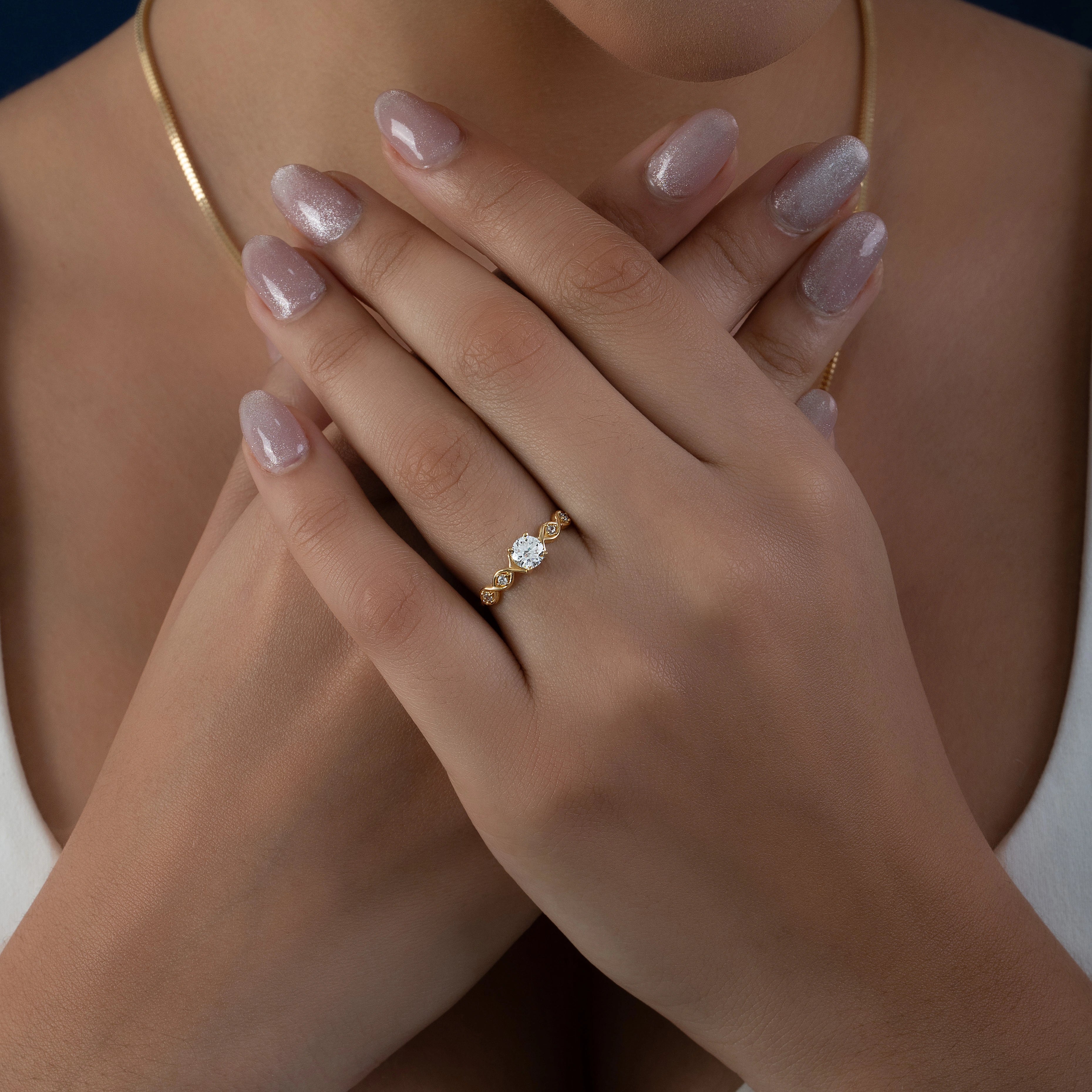 Anillo Compromiso Alma Talla 7 1/2