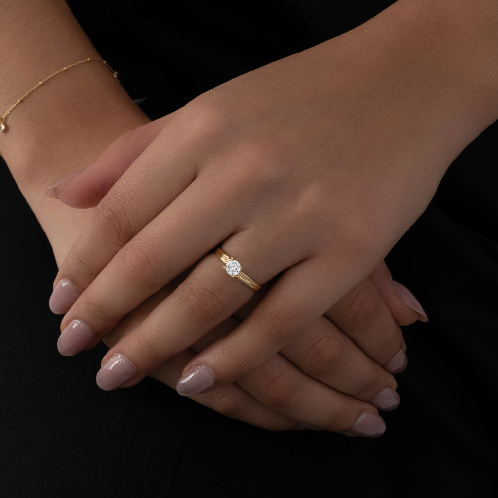 Anillo Compromiso Amare Talla 7