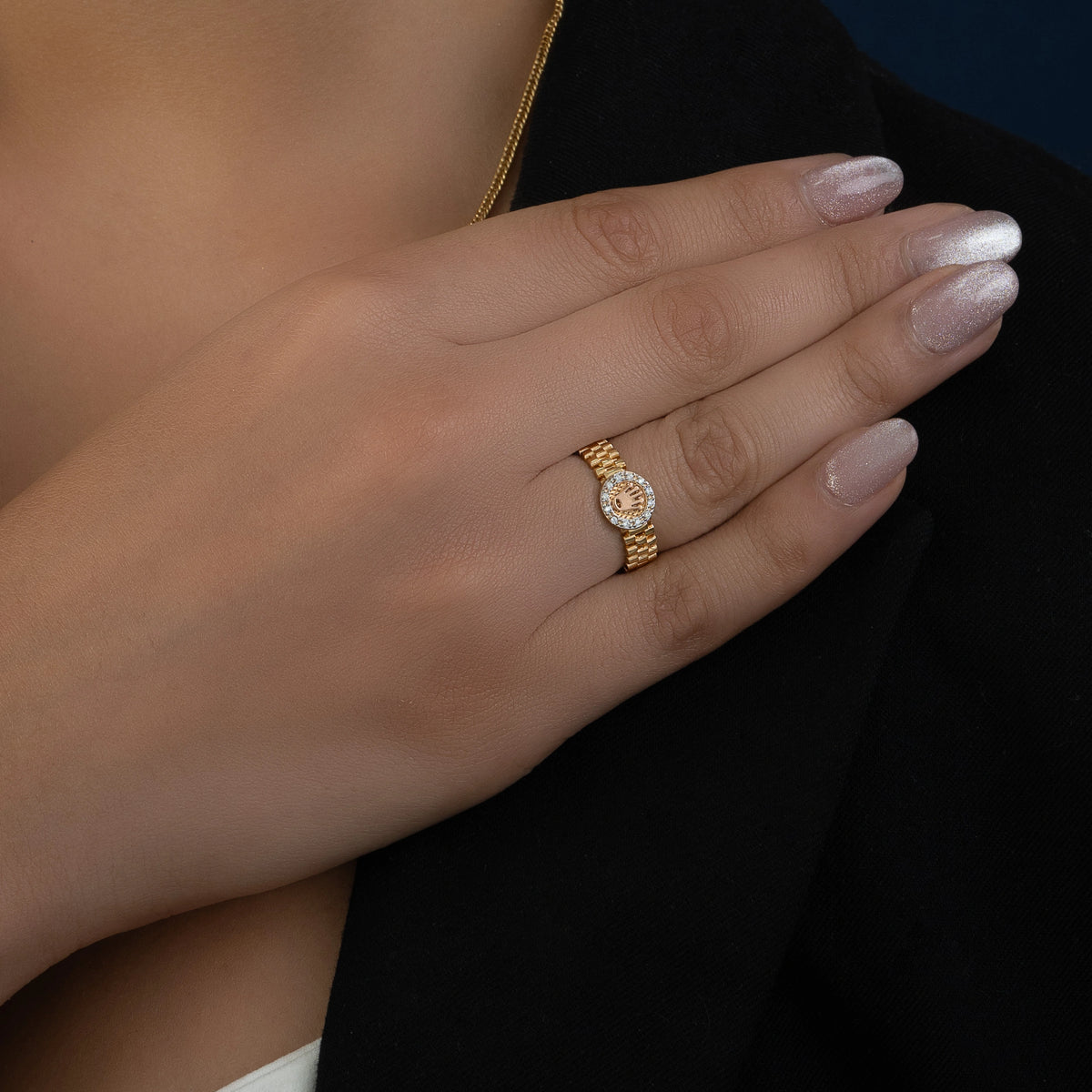 Anillo Corona Talla 7