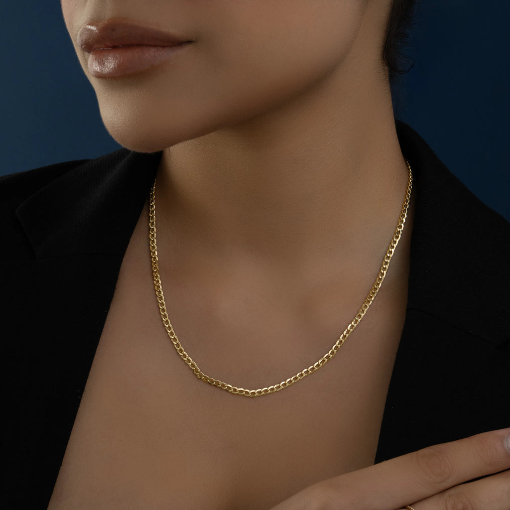 Cadena Tejido Cubano 45cm