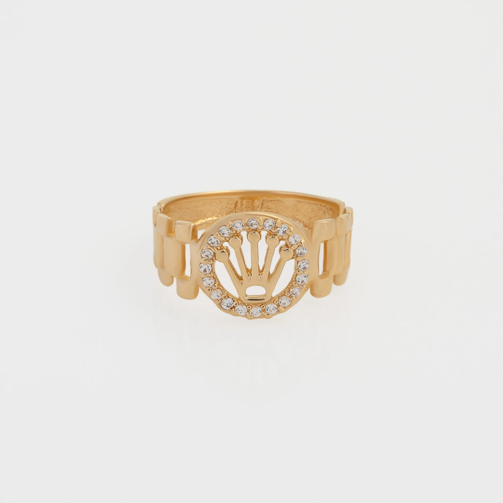 Anillo Corona Talla 4 1/2