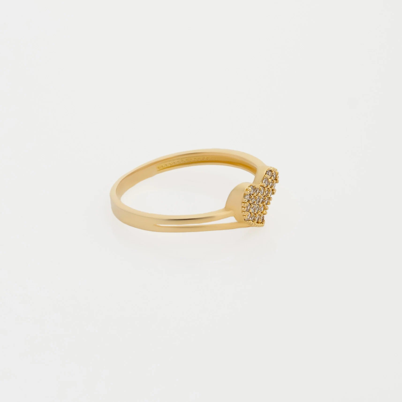 Anillo Corazon 7 1/2