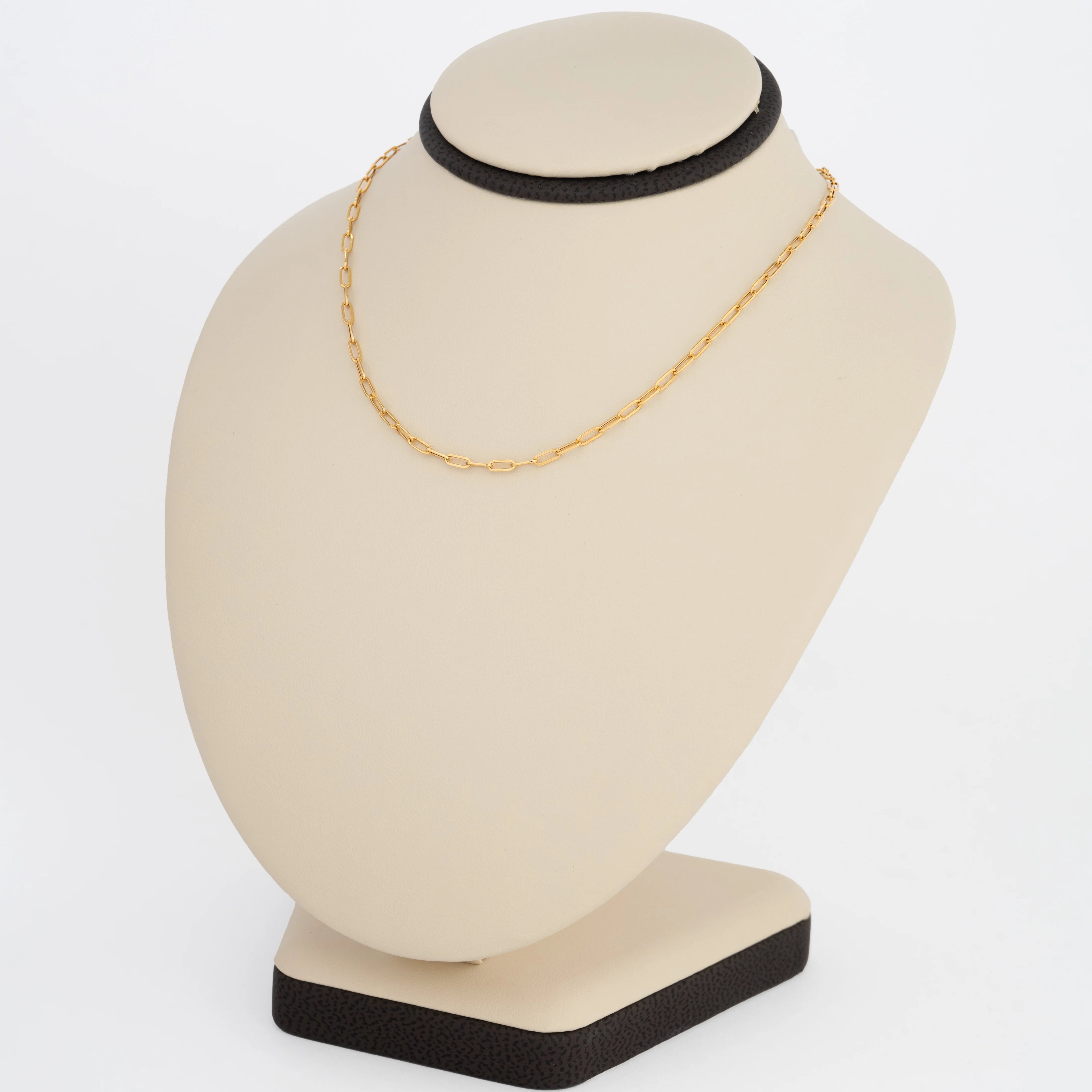 Cadena Tejido Paper Clip 45cm