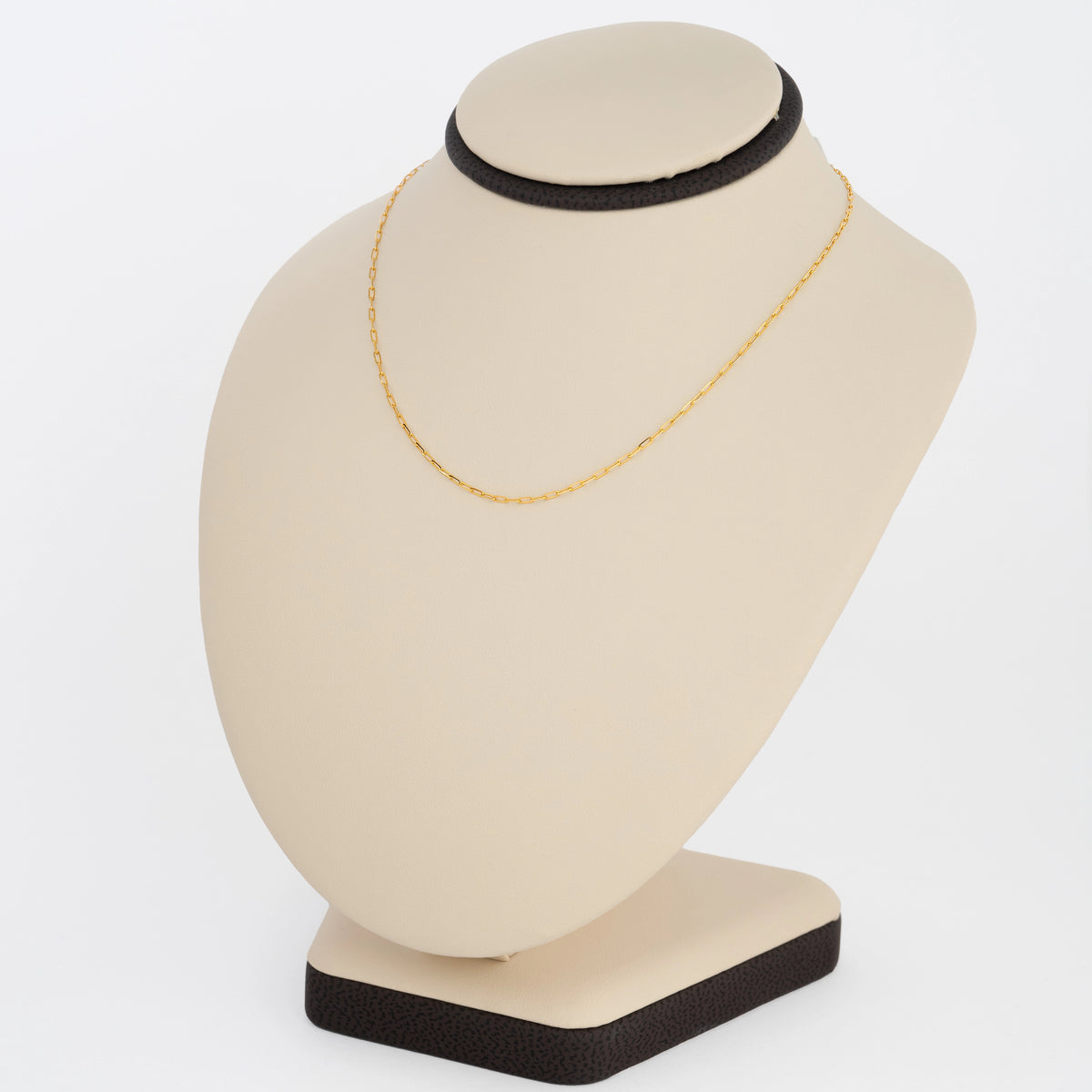 Cadena Tejido Paper Clip 45cm