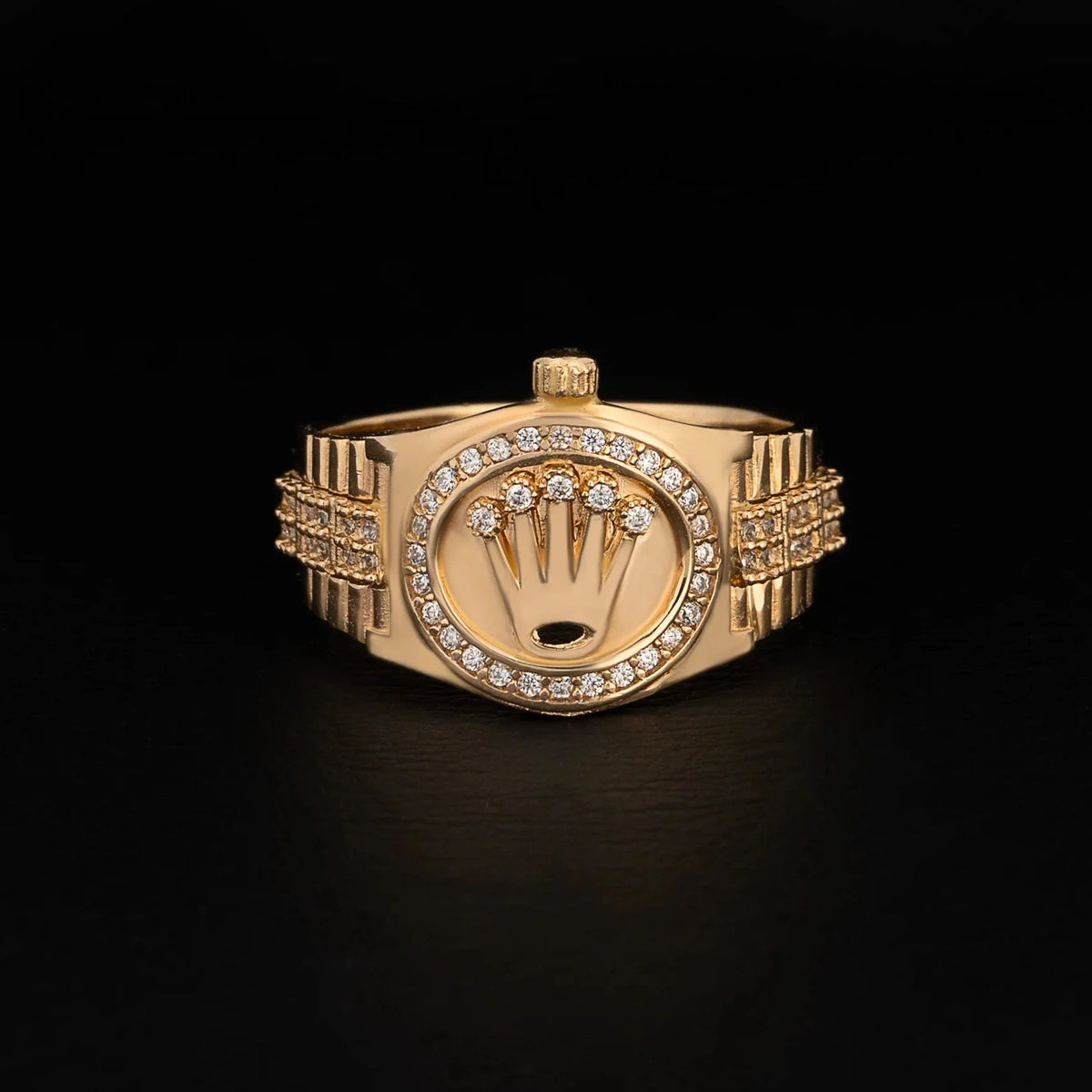 Anillo Corona Talla 9 3/4