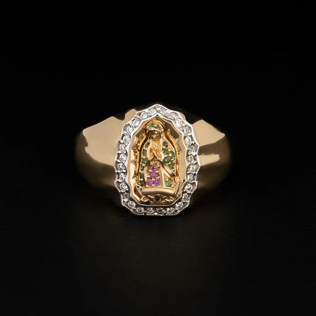 Anillo Virgen Guadalupe Talla 7 1/2