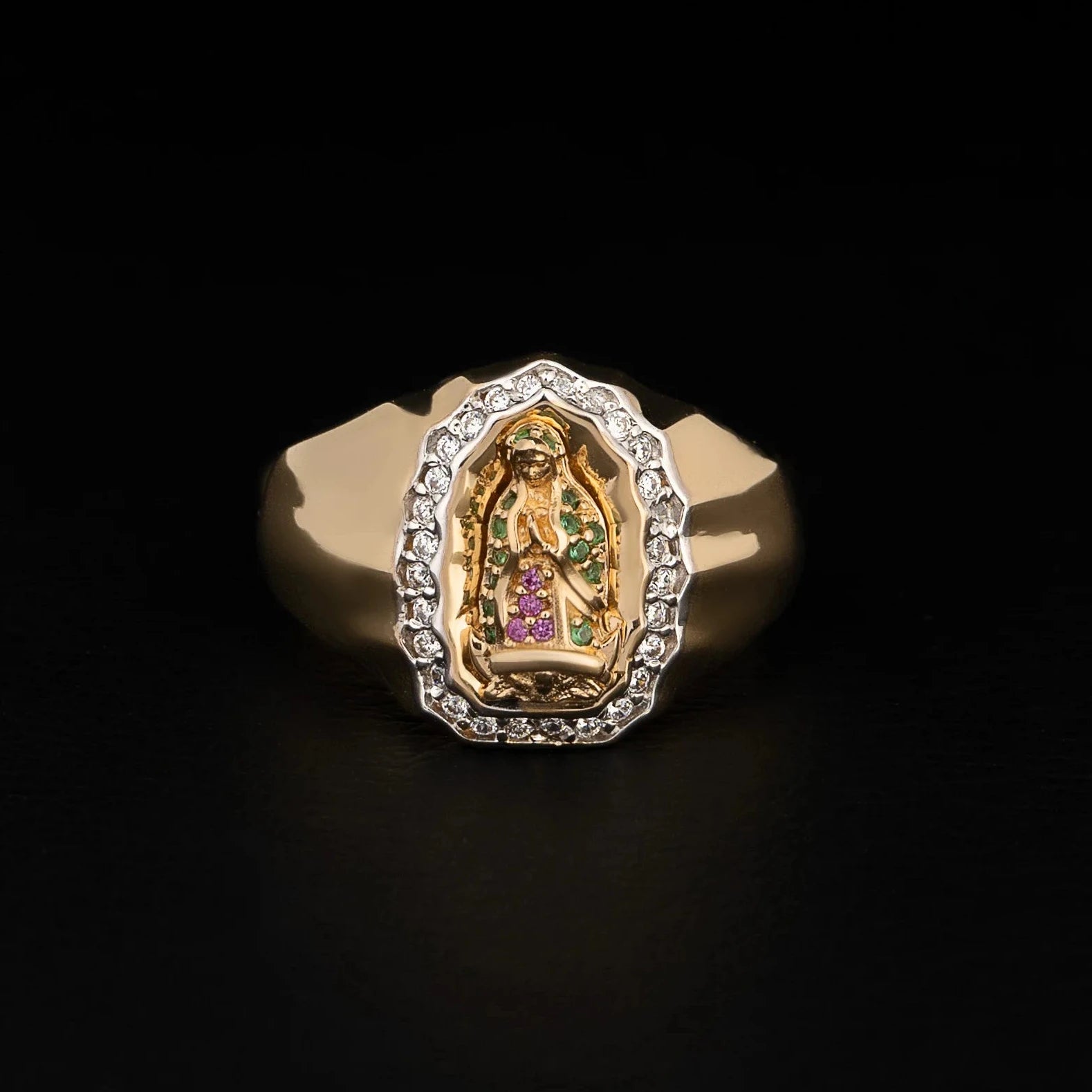 Anillo Virgen Guadalupe Talla 7 1/2