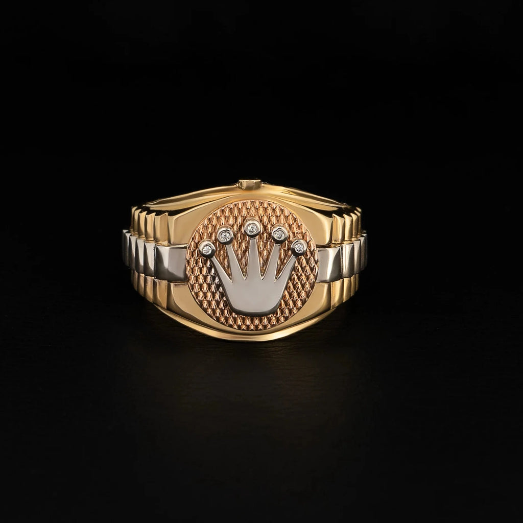 Anillo Corona Talla 8 1/2