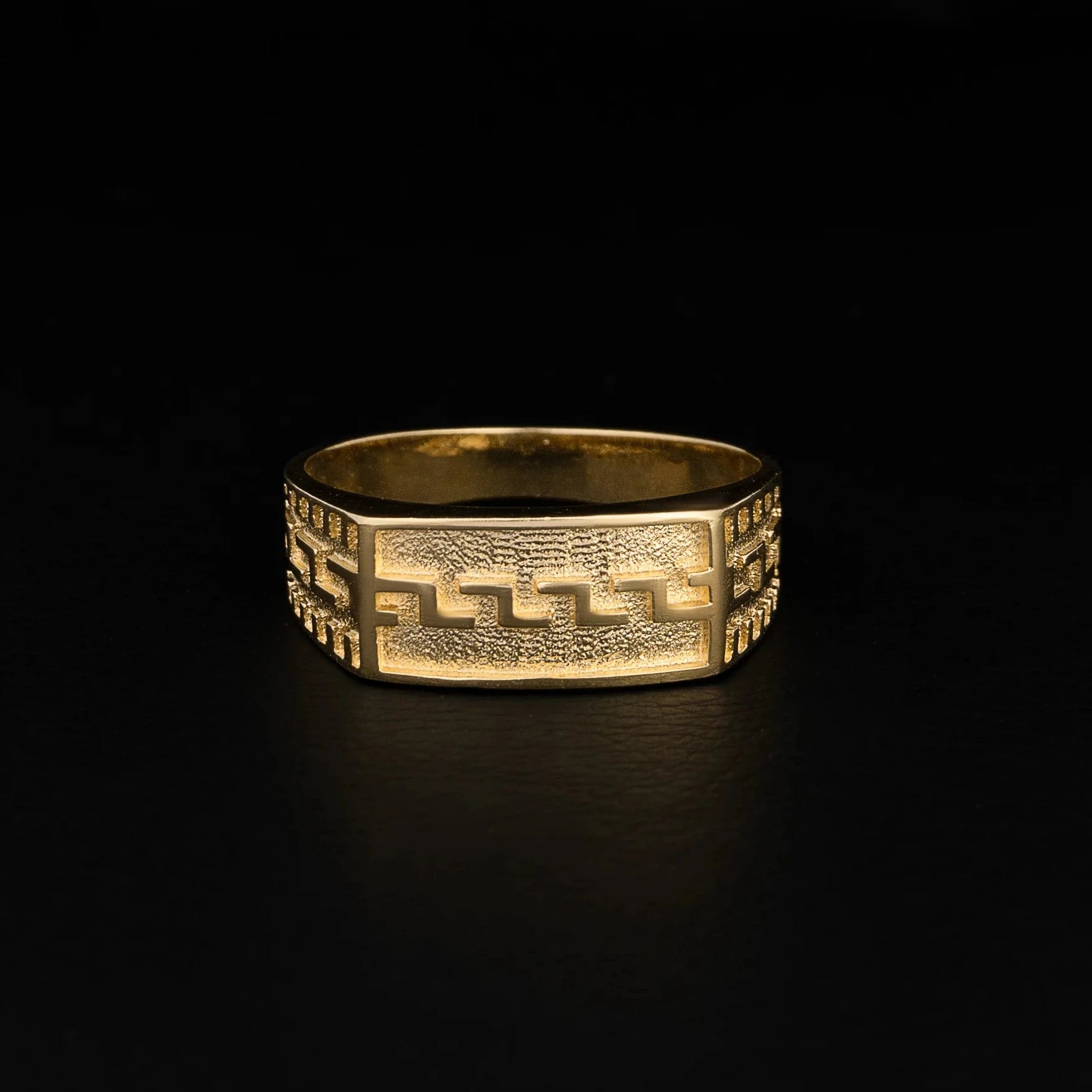 Anillo Azteca Talla 8 1/4