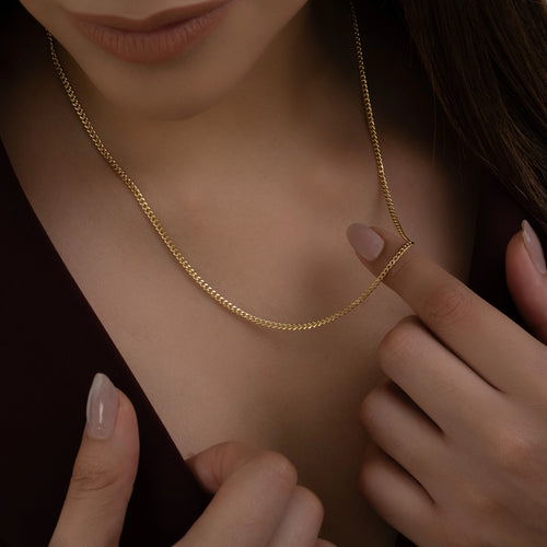 Cadena Tejido Cubano 50cm