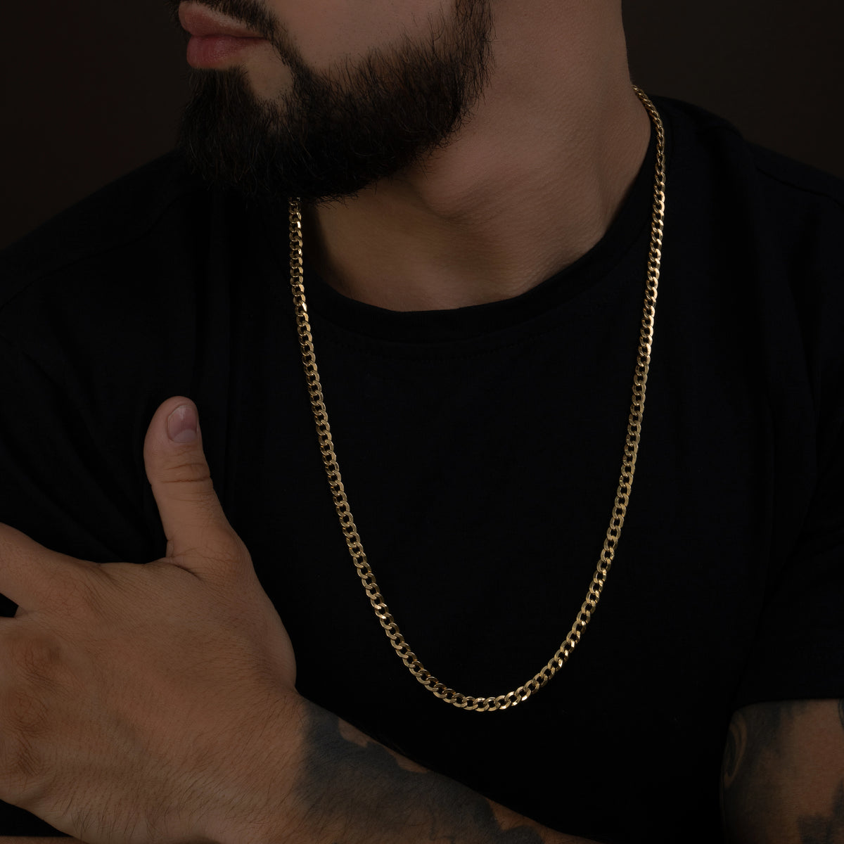 Cadena Tejido Cubano 70cm