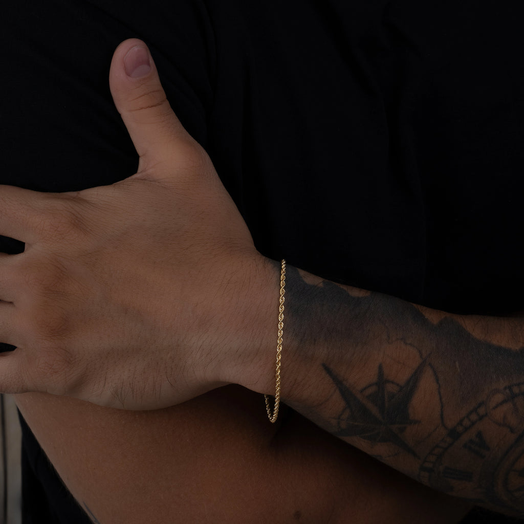 Pulsera Tejido Lazo 19cm