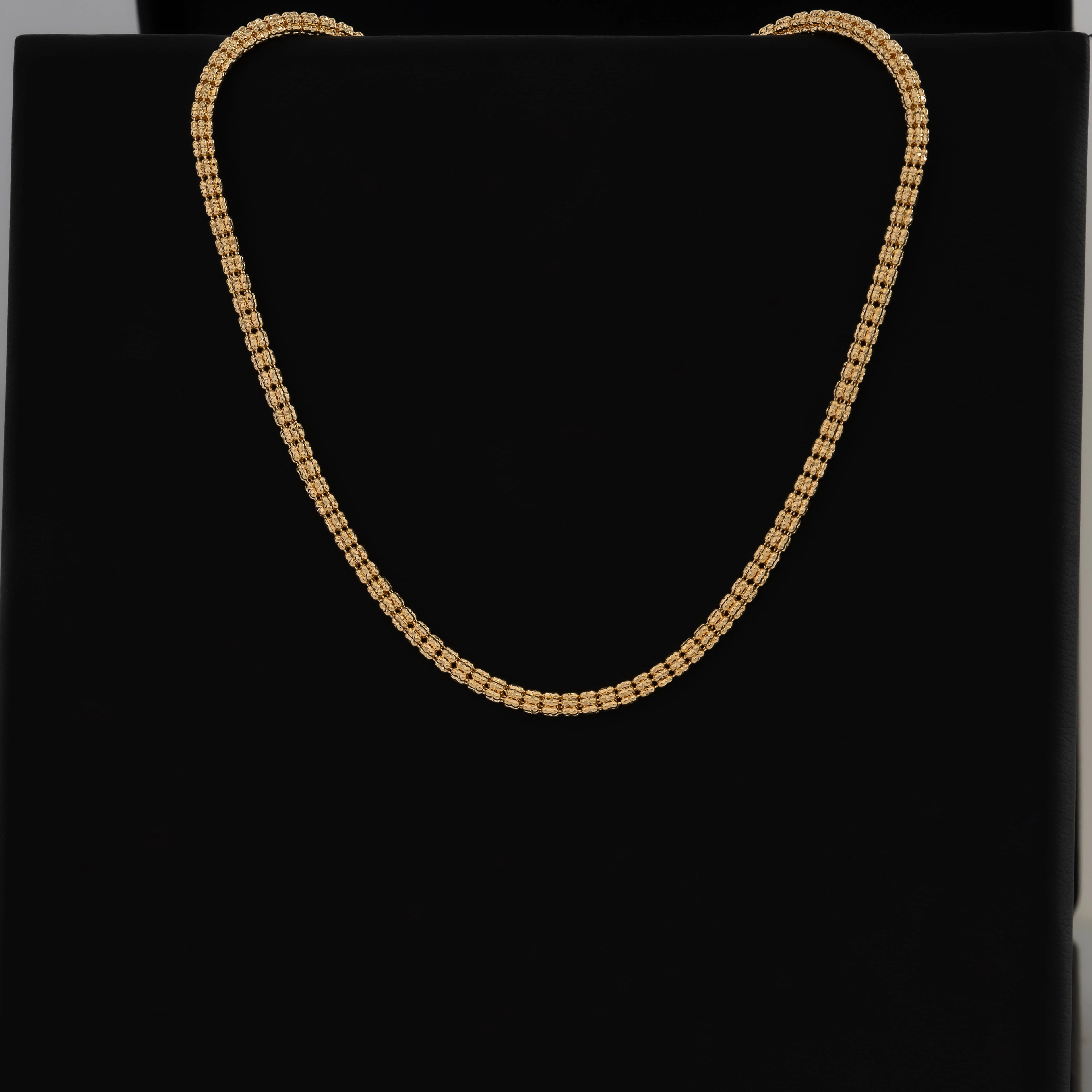 Cadena Bizantino Tejido  60cm