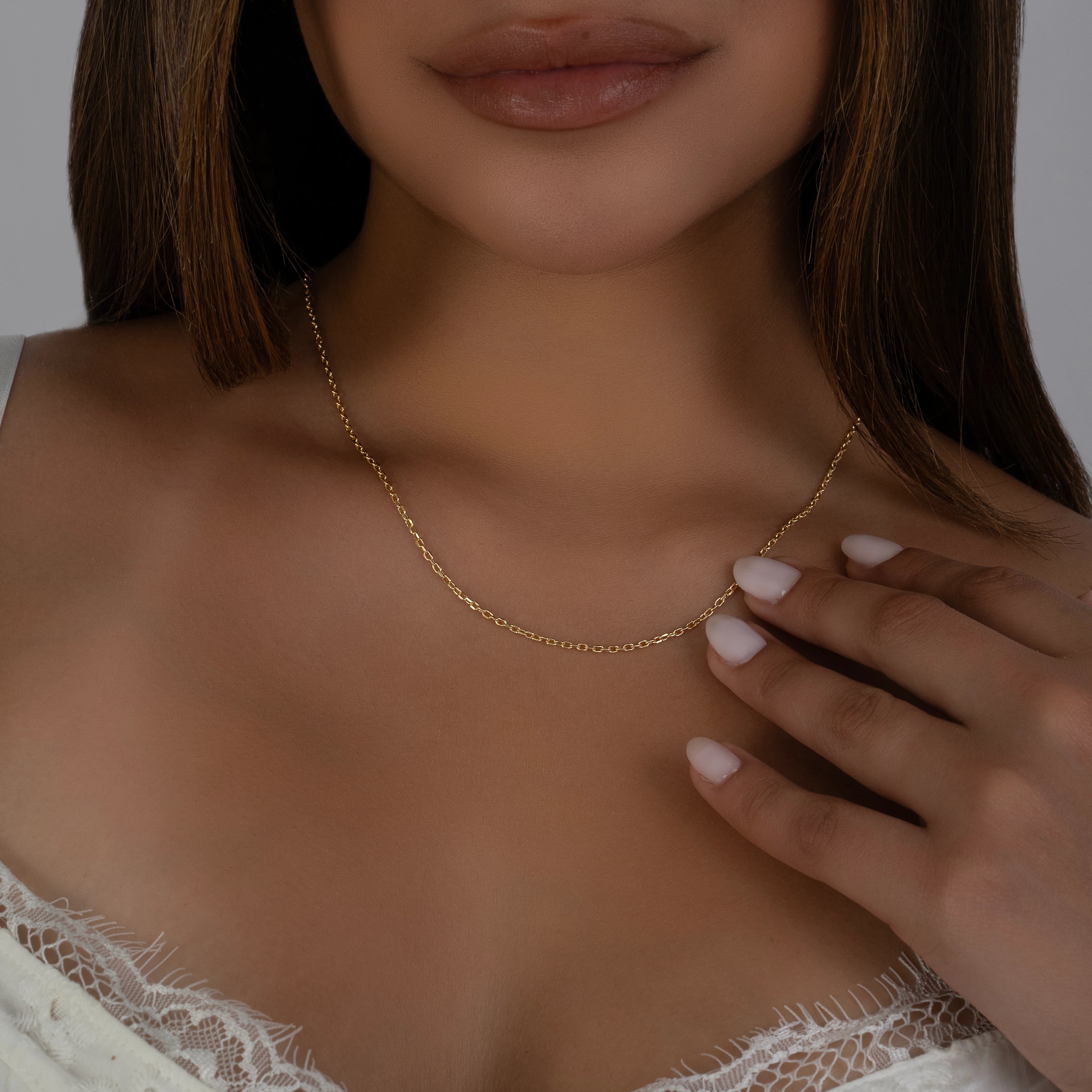 Cadena Tejido Rolong 45cm