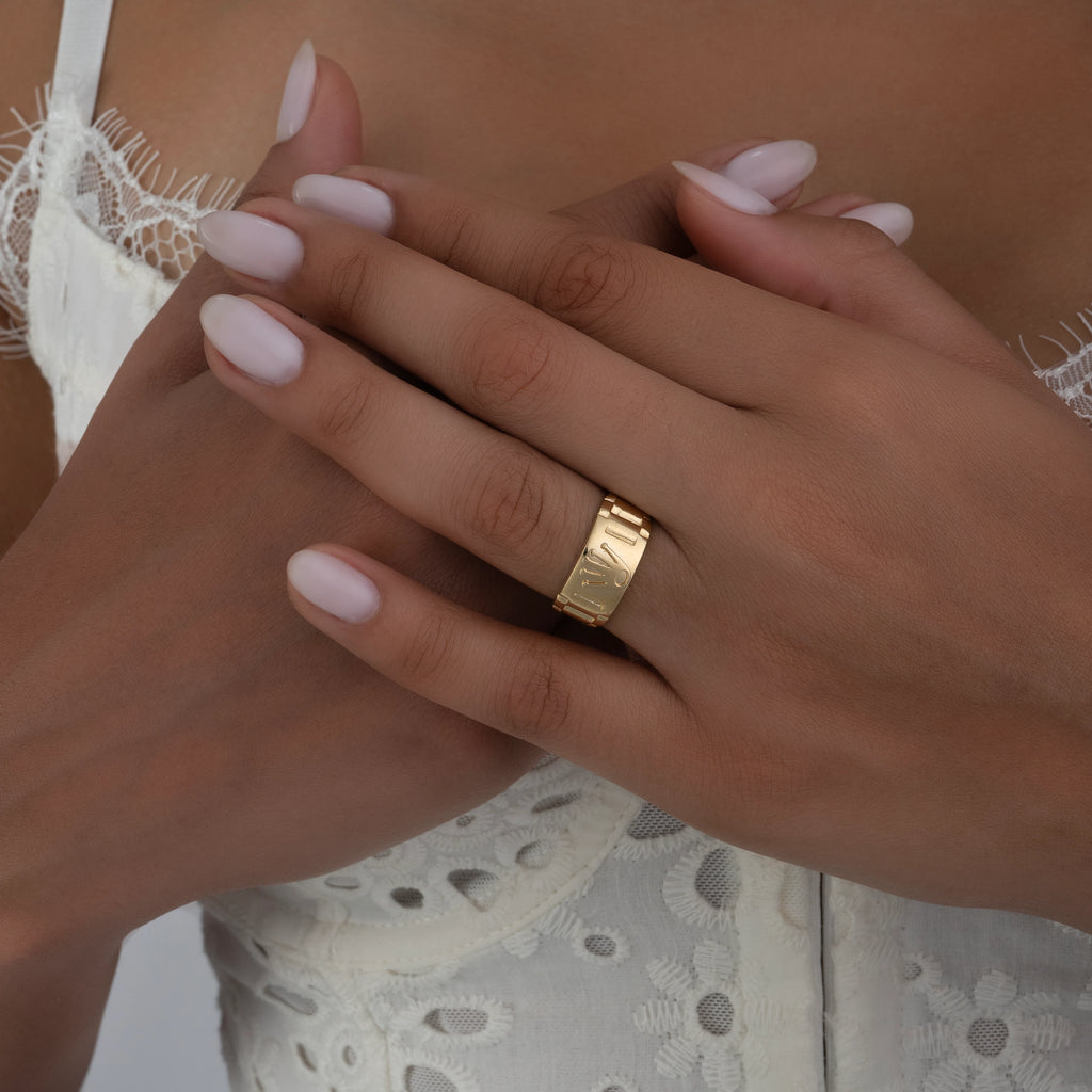 Anillo Corona Talla 7 1/2