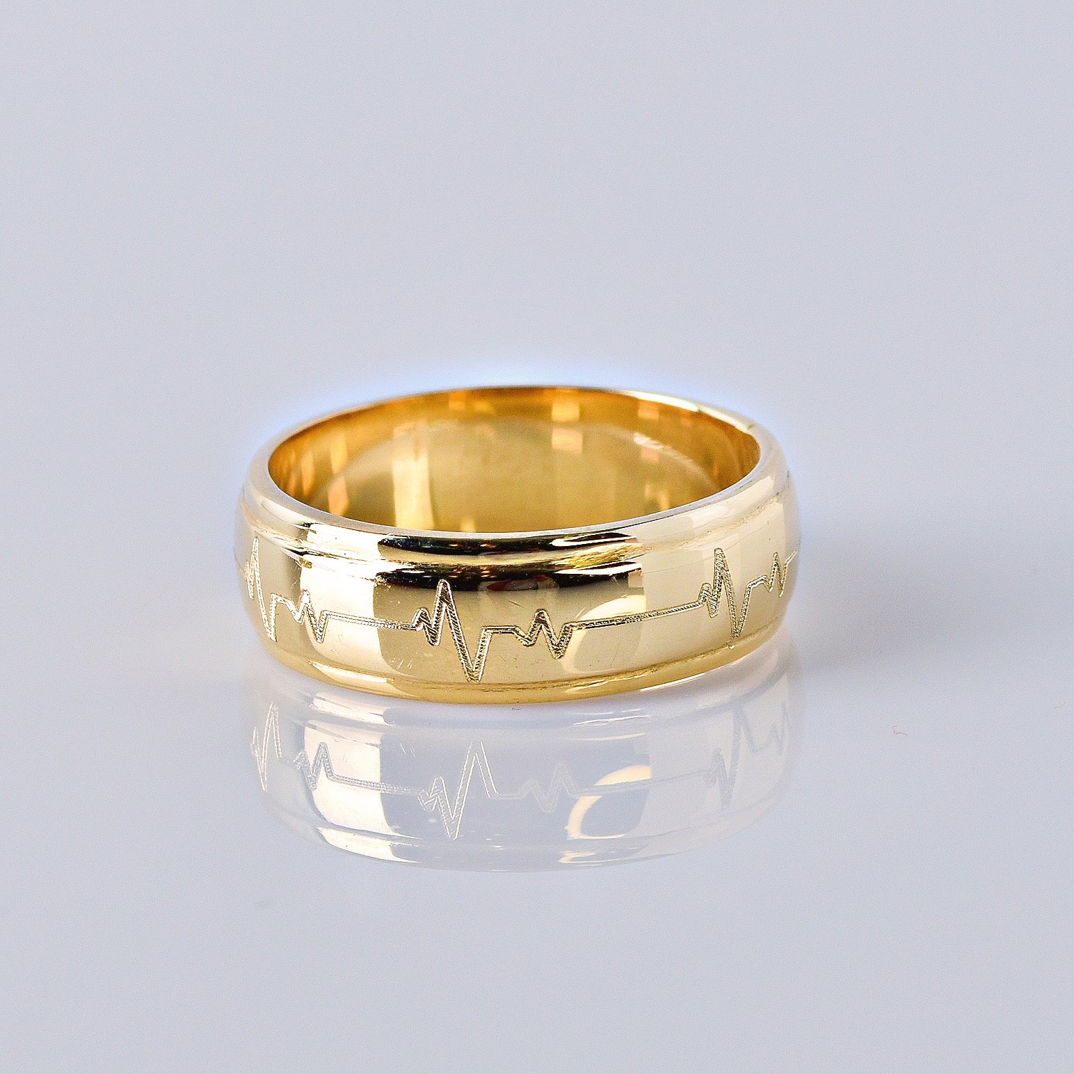 Anillo de Boda Ritmo Cardiaco