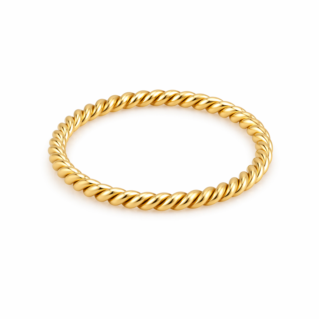 Anillo Trenzado Talla 6 1/4