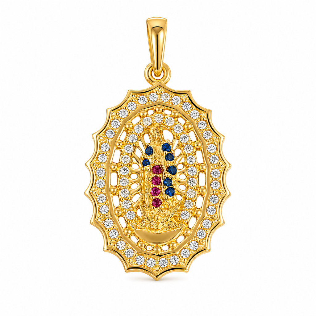 Dije Virgen Guadalupe 3.0cm