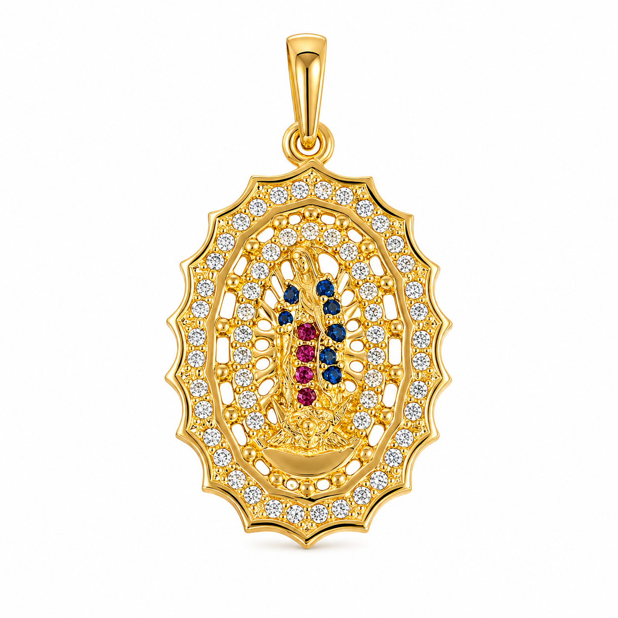 Dije Virgen Guadalupe 3.0cm