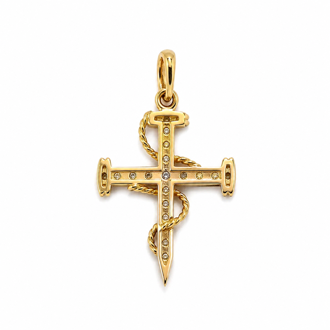 Dije Cruz Clavo 1.4cm