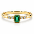 Anillo Samira Esmeralda