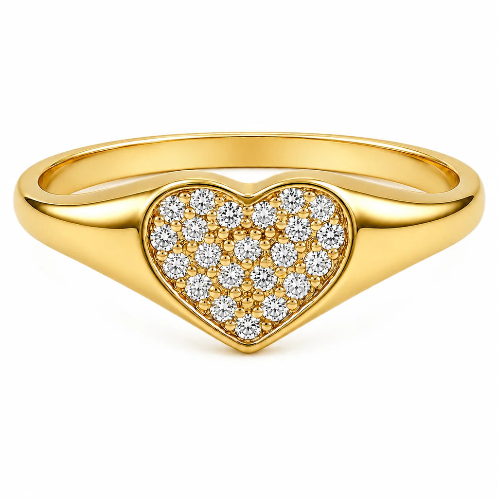 Anillo Corazon Casting