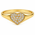 Anillo Corazon Casting