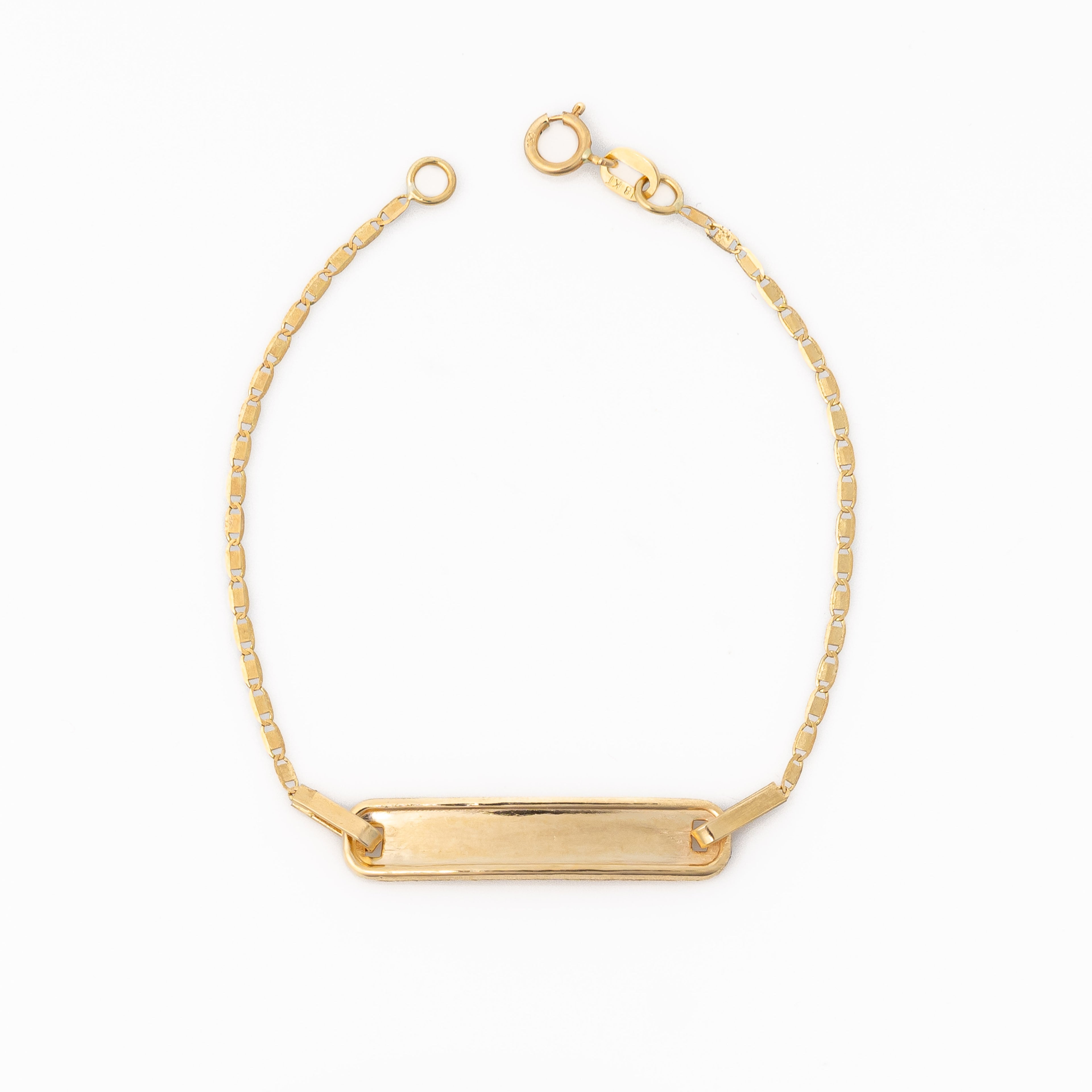 Pulsera Placa T.Plano 13.5cm