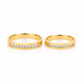 Anillos De Boda Lisos Circon