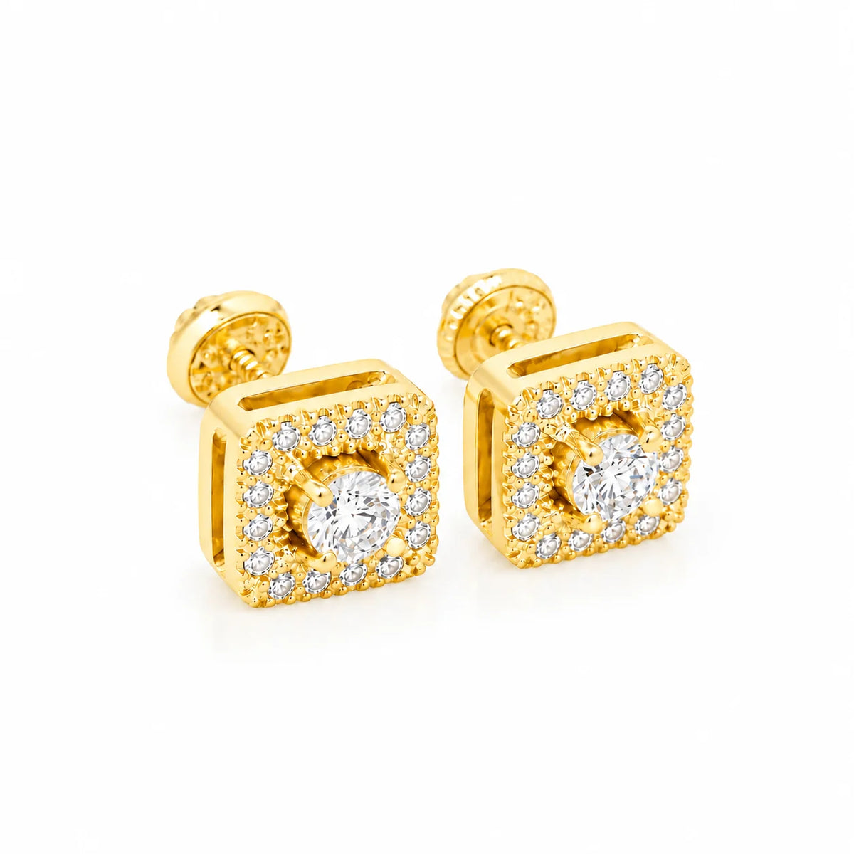 Aretes Rombo Diamante Lab