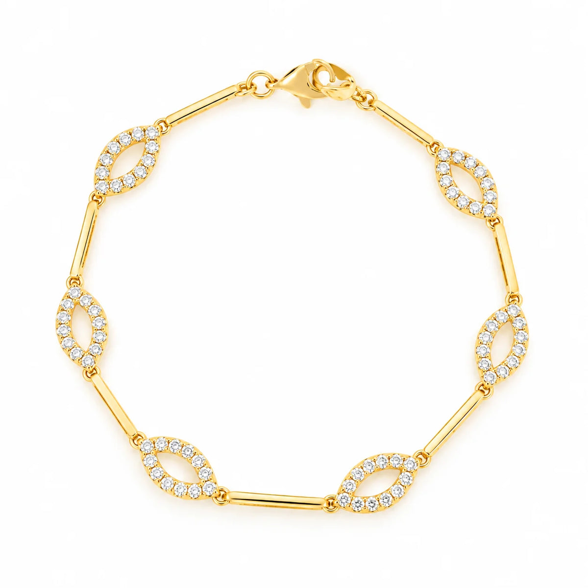 Pulsera Ojales 18.5cm