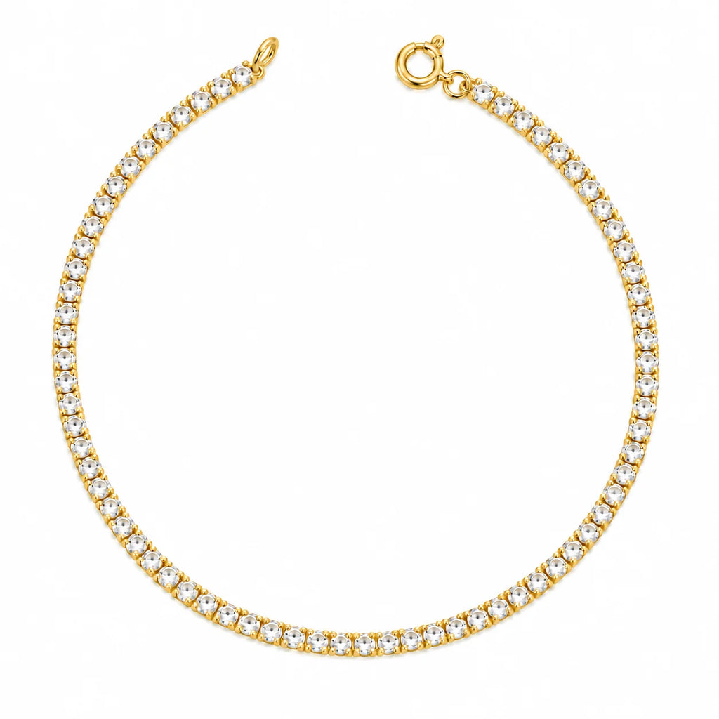 Pulsera Tennis White
