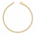 Pulsera Tennis White