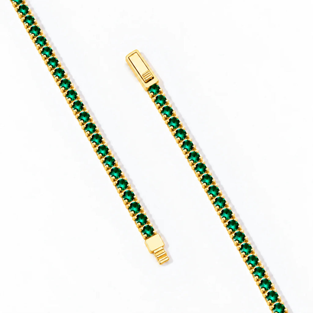 Pulsera Tennis Green