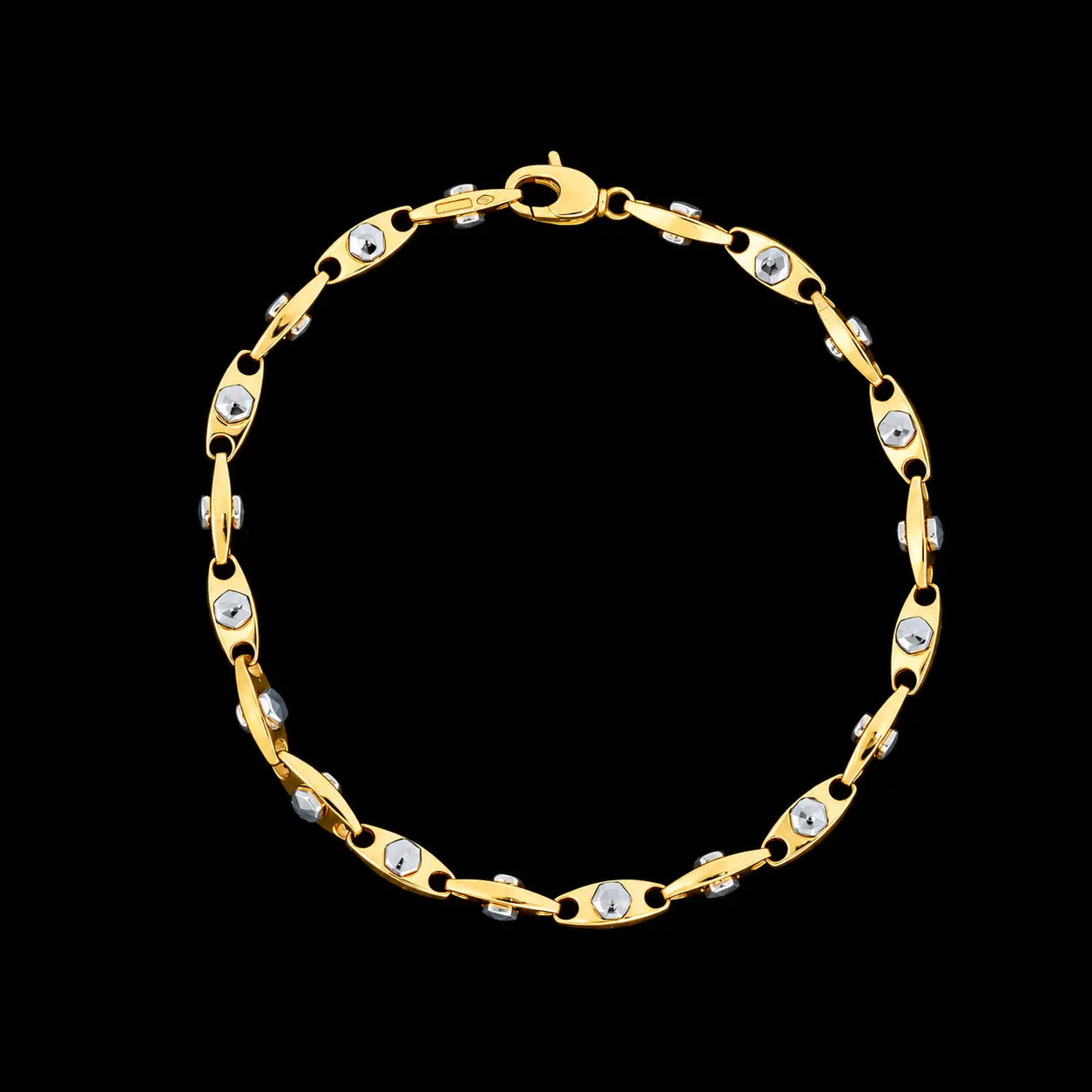 Pulsera Tejido Clavo 20cm