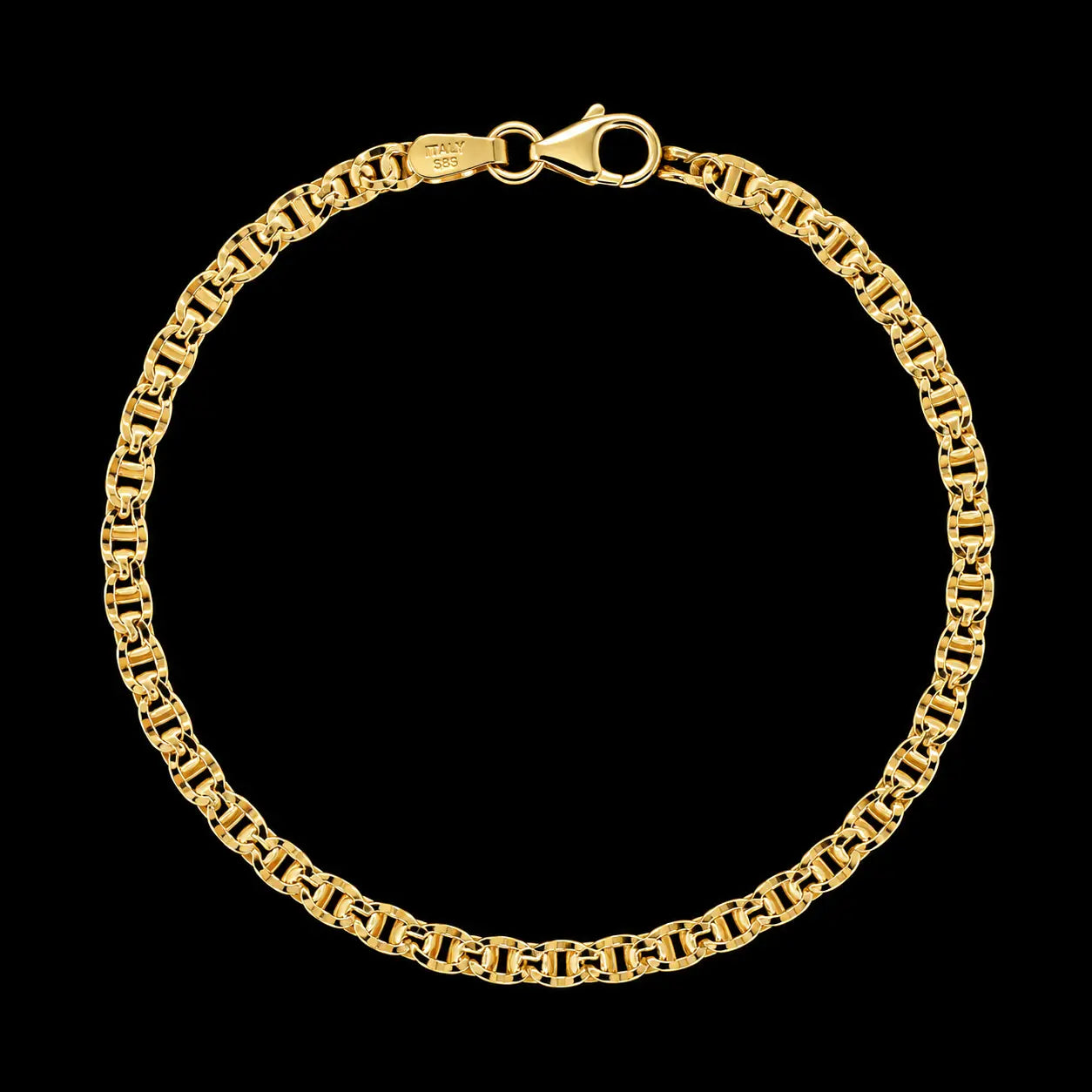 Pulsera Tejido Escalera 18cm