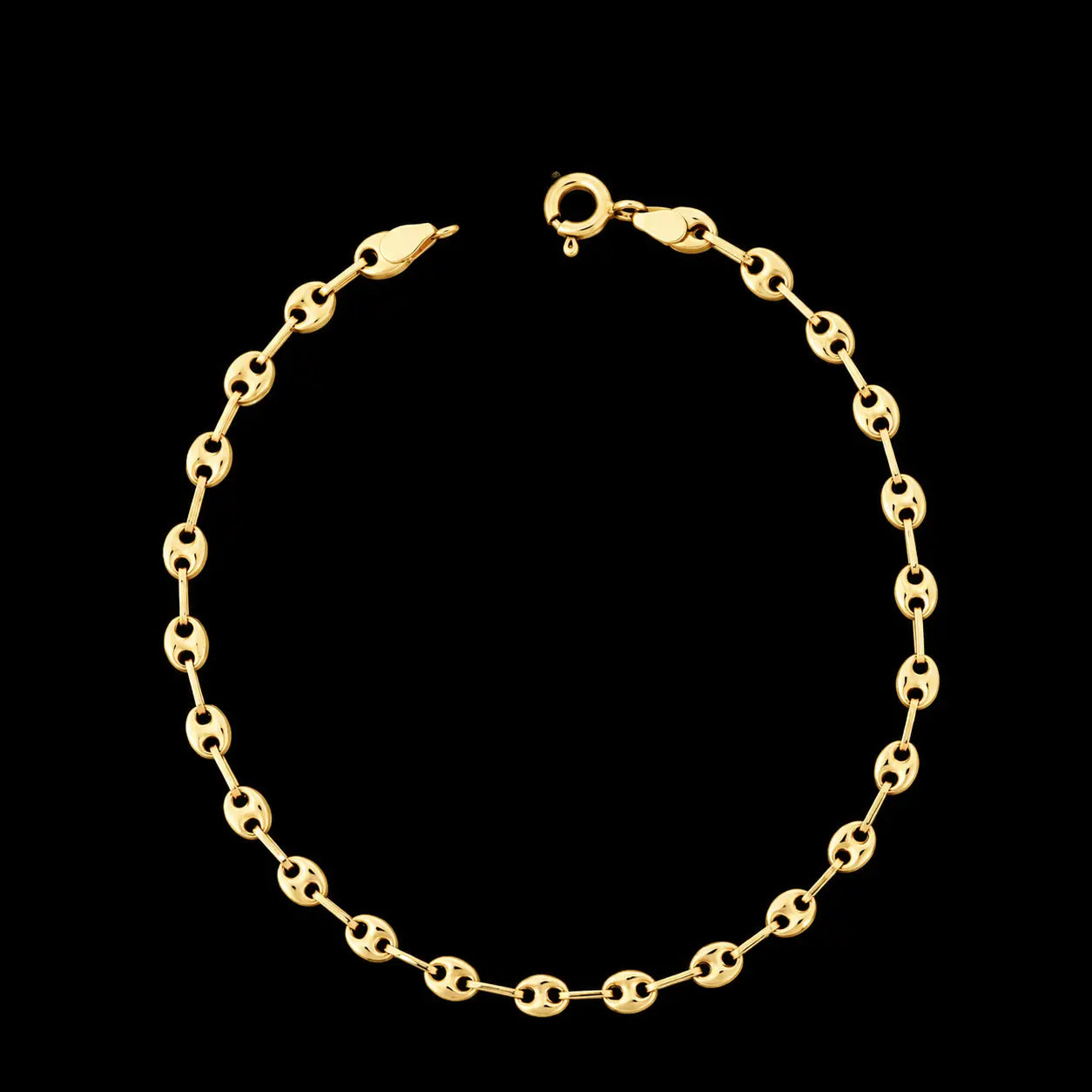 Pulsera Tejido Eslabon 20cm