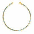 Pulsera Tennis Baby Blue