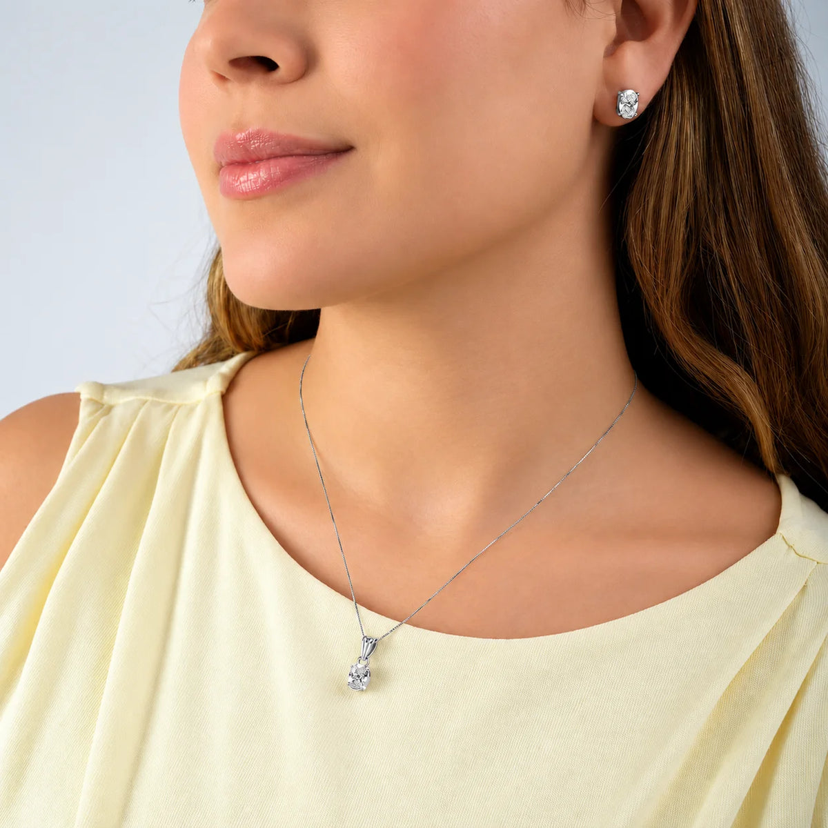 Set Diamantes Lab. Oval