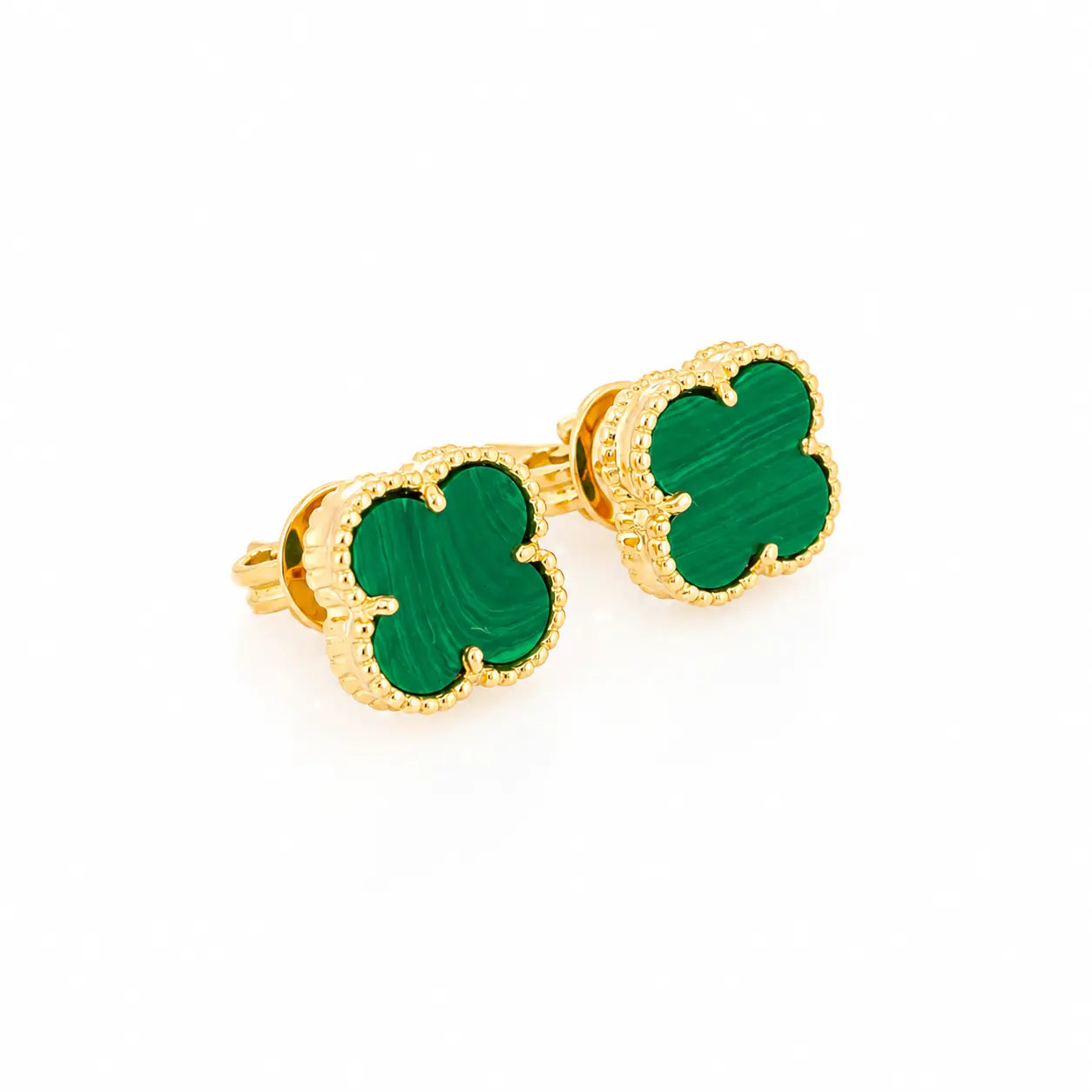 Topos Trébol Verde 9.5mm