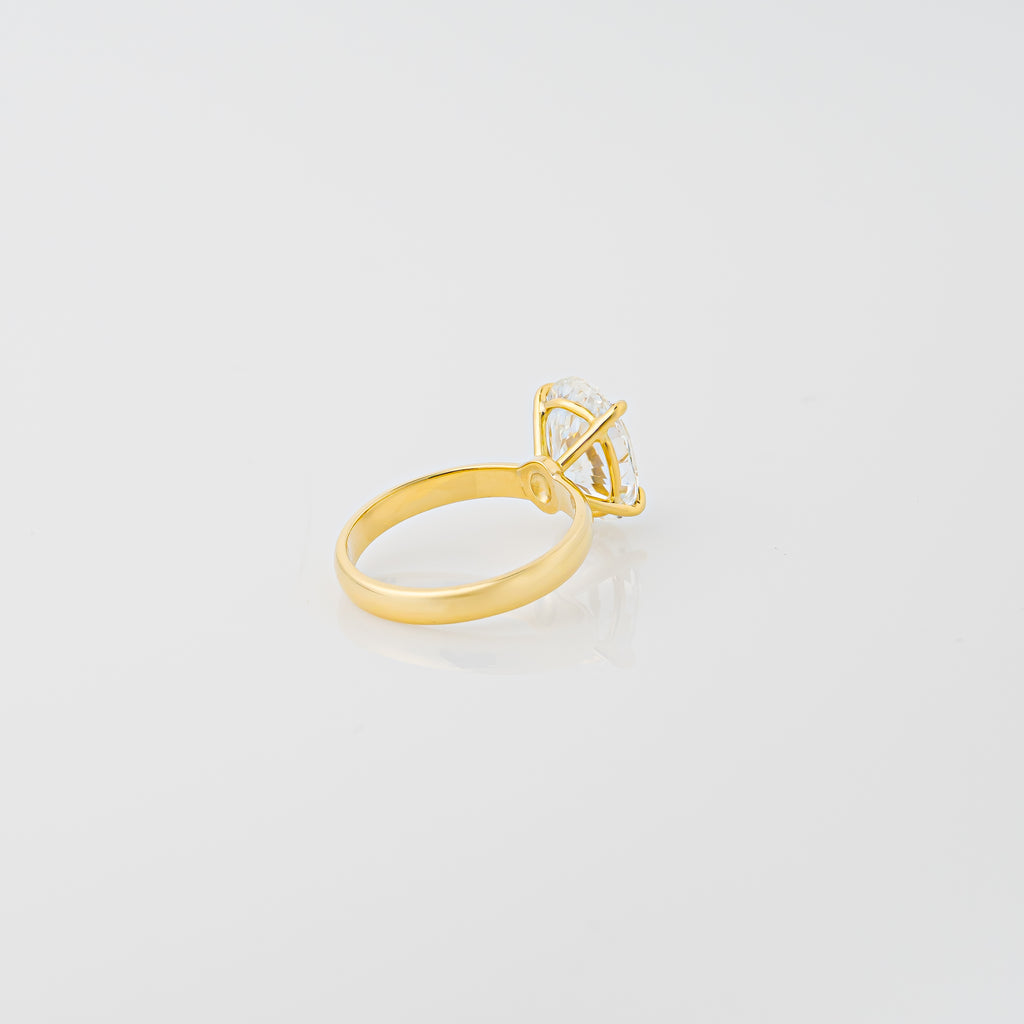 Anillo Diamante Lab Oval 3,70ct
