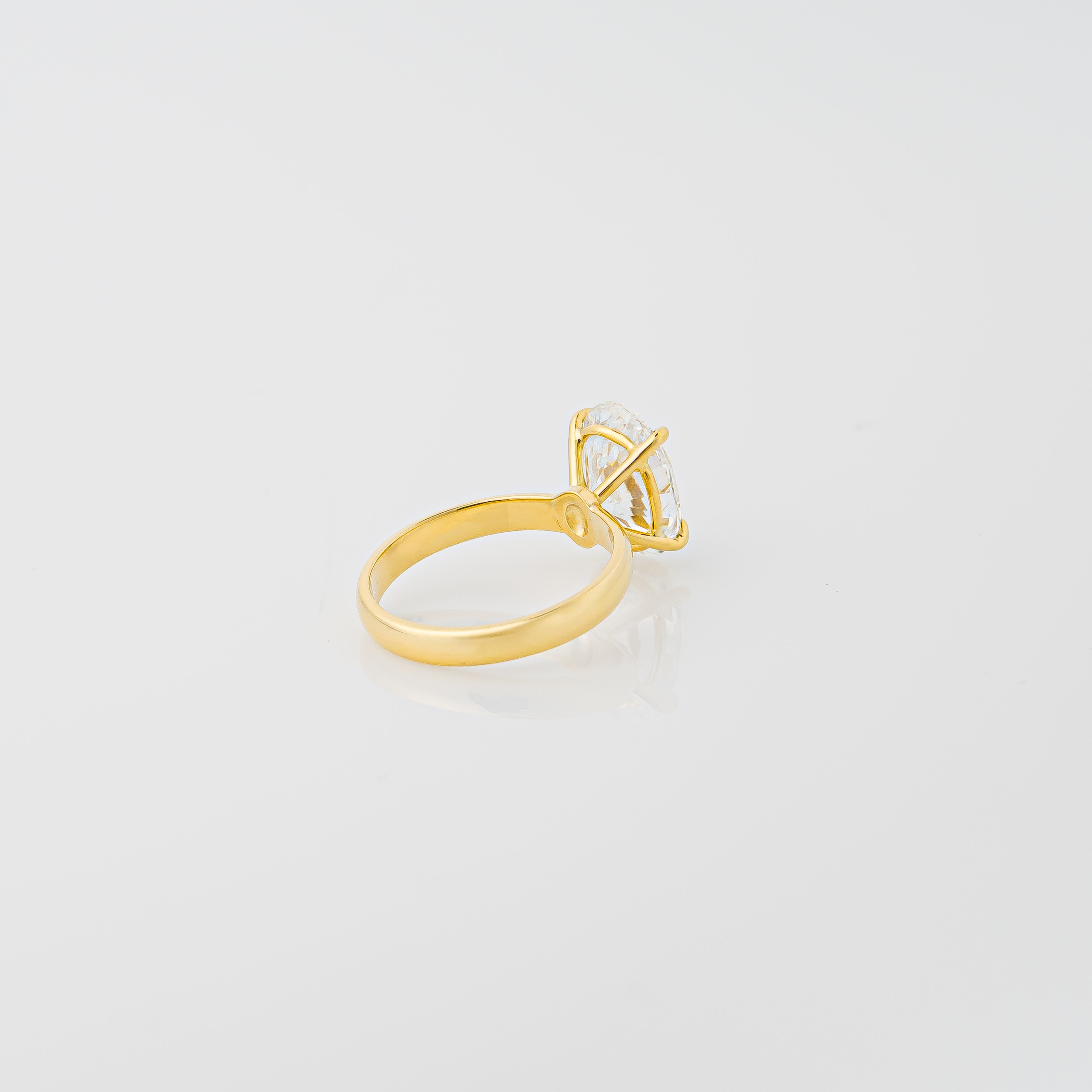 Anillo Diamante Lab Oval 3,70ct