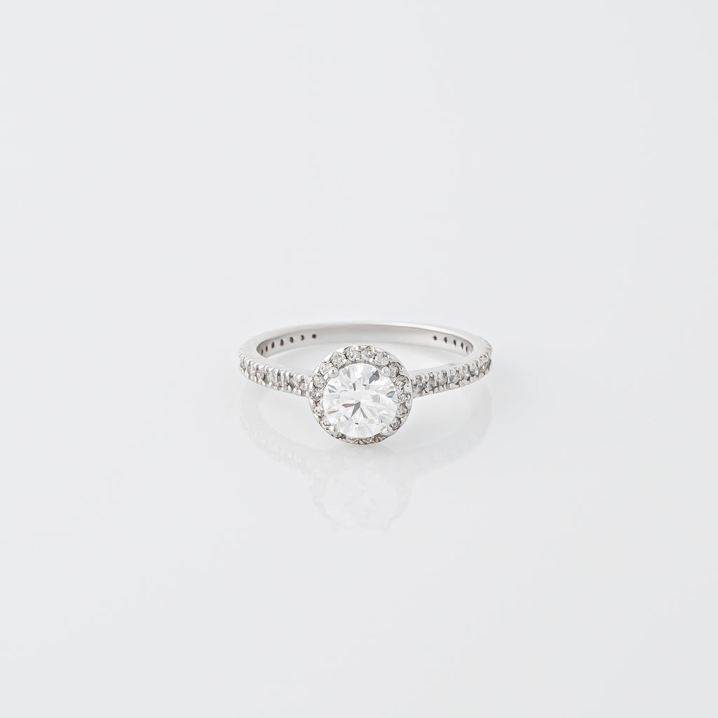 Anillo Diamante Redondo Lab