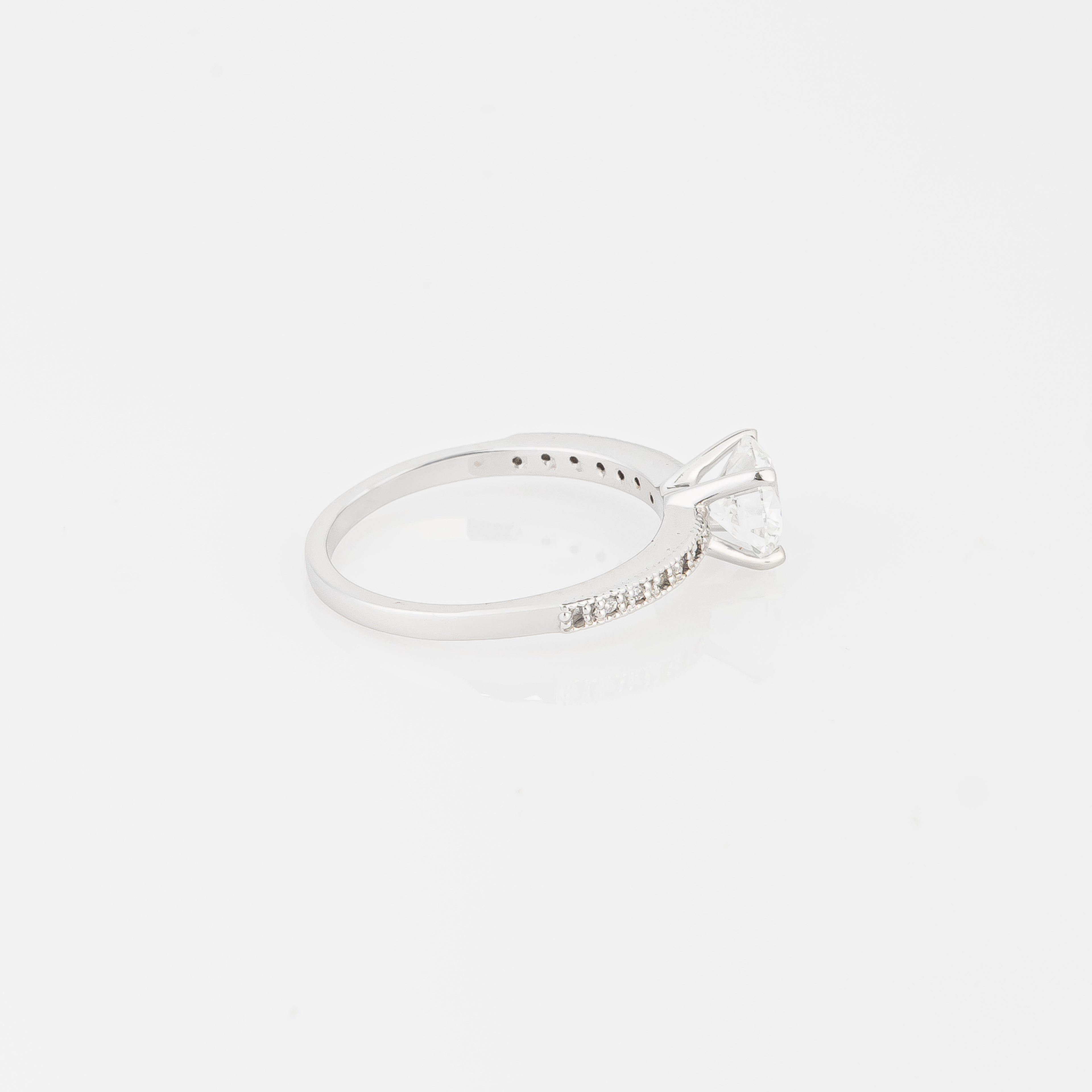 Anillo Diamante Lab Redondo 1.24ct